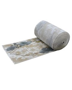 Rug Sila, neoclassic, heatset, beige with green, 80 cm