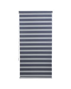 Zebra roll, polyester / plastic frame, dark grey, 100x220 cm