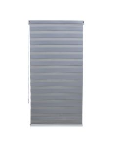 Grilë zebra, poliestër / kasë plastike, gri, 91x175 cm