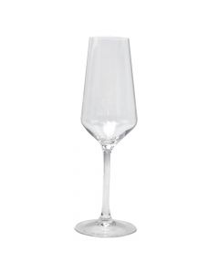 Gotë shampanje, Juliette flute, qelq, transparente, 23cl, 6 copë