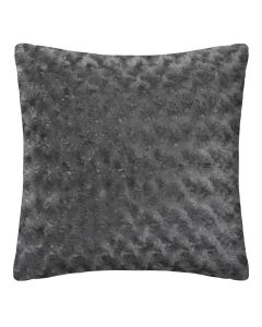 Jastëk dekorativ, poliestër, gri e errët , 45x45 cm