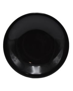 Pjatë e thellë Ege, qeramikë, e zezë, Dia.22 cm