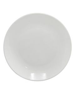 Pjatë servirje Ege, qeramikë, e bardhë me shkëlqim, Dia.25 cm