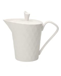 Çajnik me kapak Kaleidos, porcelan, e bardhë, 350 cc