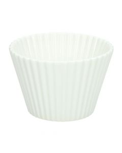 Set tasa të vegjël forma keku Mignion (PK 6), porcelan, e bardhë, Dia.8x5 cm