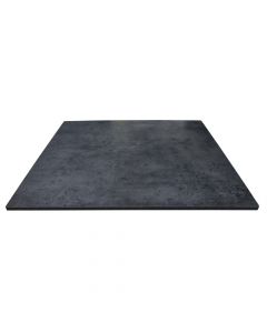 Suprinë tavoline, HPL, e zezë, 65x65 cm