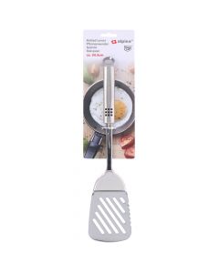 Alpina cooking spatula, stainless steel, silver, 34.5 cm