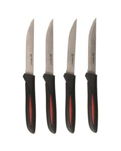 Set thika bifteku Alpina (PK 4), PP/inoks, ngjyra të ndryshme, 22.8 cm