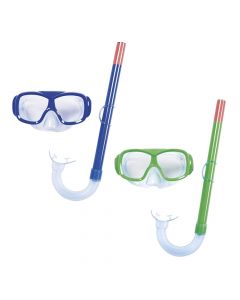 Set syze noti dhe tub ajri Bestway, plastike, ngjyra të ndryshme,7+ vjeç