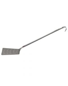 Cooking spatula, stainless steel, silver, 38 cm