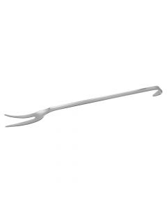 Serving fork, stainless steel, silver, 35 cm