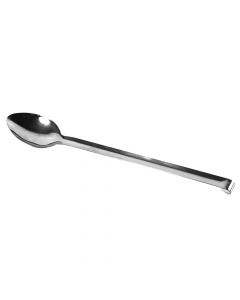 Long serving spoon, stainless steel, silver, 30 cm