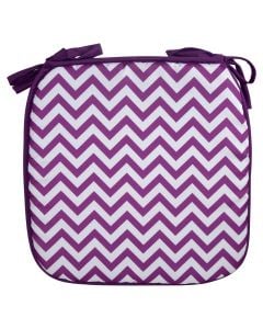 Outdoor cushion, 100% polyester, purple, 38x38x2 cm