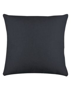 Decorative pillow Bea, polyester, black, 50x50 cm