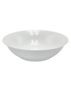Salad bowl, porcelain, white, Dia.22 cm