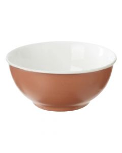 Bowl, ceramic, brown, Dia.14.2x6.5 cm / 52 cl