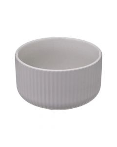 Tas supe, qeramikë, e bardhë, Dia.11.2x6.6 cm / 42 cl