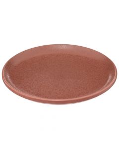 Dessert plate, ceramic, brown, Dia.18 cm