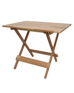 Tavolinë me ristela e palosshme, dru, natyrale, 73x57xH60 cm