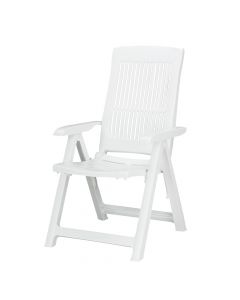 Roma chair, plastic, white,61x72xH110 cm