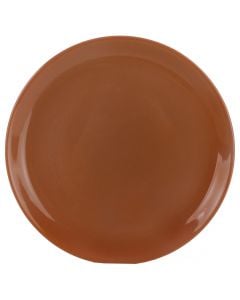 Dessert plate Hitit, ceramic, brown, Dia.20 cm