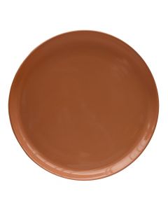 Pjatë servirje Hitit, qeramikë, kafe, Dia.28 cm