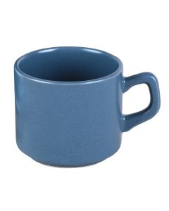 Tea cup Stackable, ceramic, blue, Dia.8 cm / 200 cc