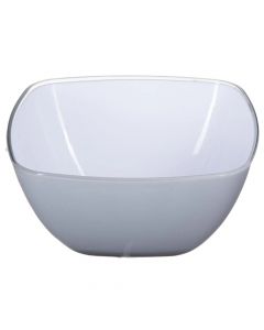 Salad bowl, plastic, gray, 19xH9 cm