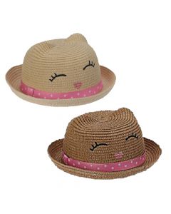 Beach hats for children, polyester, different colors, 28 cm