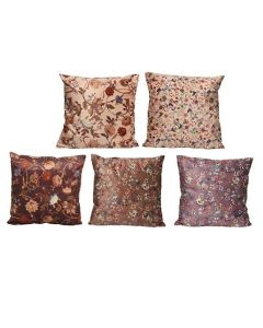 Jastëk dekorues, pambuk, ngjyra të ndryshme, 40x40 cm