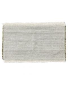 Rustico pillowcase, 90% cotton/10% polyester, green, 30x45 cm