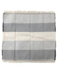 Rustico cushion cover, 90% cotton/10% polyester, gray, 45x45 cm
