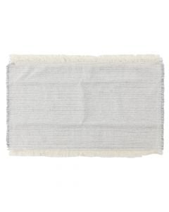 Rustico cushion cover, 90% cotton/10% polyester, gray, 30x45 cm