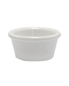 Bowl, melamine, white, Dia.7xH3.5 cm