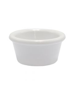 Bowl, melamine, white, Dia.7xH3.5 cm