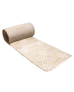Rug Medusa, modern, polyester+synthetic yarn, brown, 80 cm