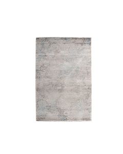 Opera carpet, modern, polyester and heatset, light grey/blue, 133x190 cm
