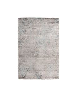 Opera carpet, modern, polyester and heatset, light grey/blue, 160x230 cm