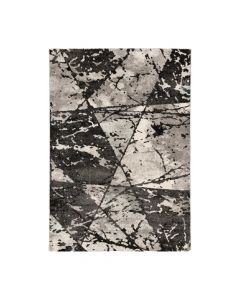 Bella carpet, modern, frieze, green/grey, 133x190 cm