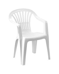 Armchair, Altea, white, 56x54xH80 cm