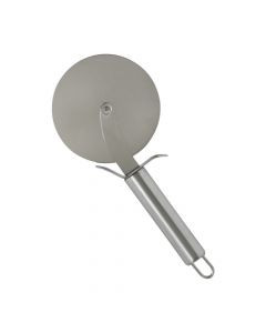 Pizza cutter, stainless, silver, Dia.10x22 cm