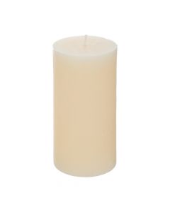 Olia cylindrical candle, paraffin, Ivory, Dia.6.8xH14 cm