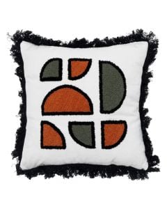 Decorative pillow Boucl, cotton+polyester, different colors, 40x40 cm