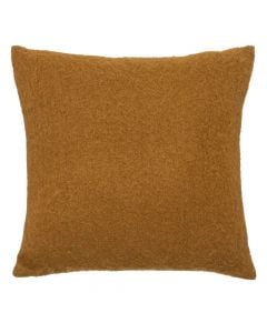 Eff Mohair Decorative pillow, polyester, ocher color, 45x45 cm