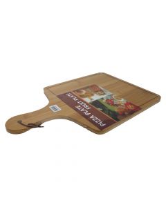 Cutting board, bamboo, brown, 26x40 cm