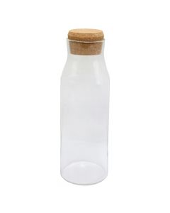Kanë uji/lëngje, qelq, transparente, 1.1 Lt