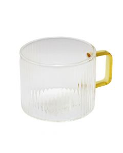 Coffee cup, glass, transparent, H5 cm / 150 ml