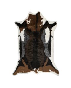 Loubiere posts, 70% acrylic/30% polyester, coffee, 130x160 cm