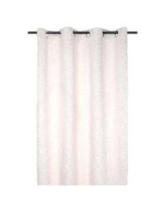 Mouton curtain, polyester, white, 135x250 cm