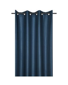 Orlando curtain, polyester, blue marin, 140x260 cm